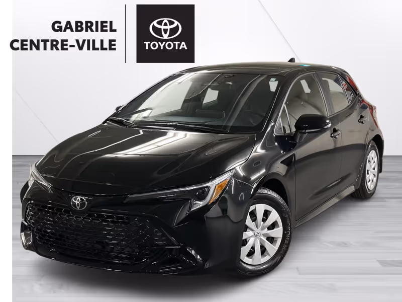 2025 Toyota Corolla Hatchback CVT