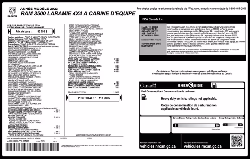 2023 Ram 3500 Laramie