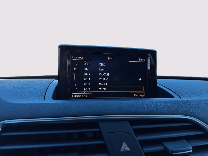 2016 Audi Q3 Technik