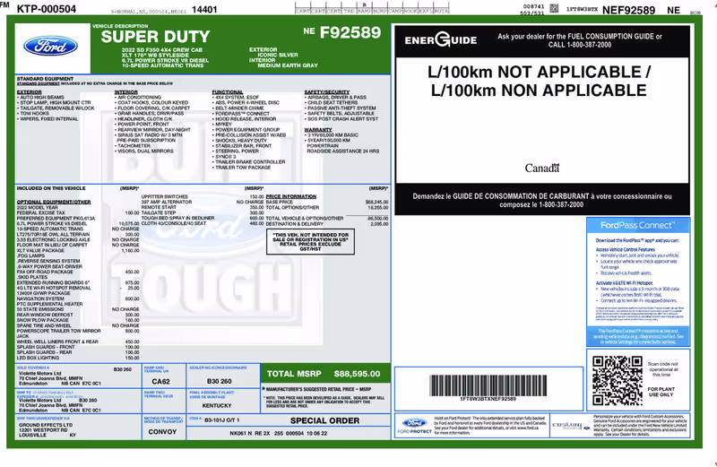 2022 Ford Super Duty F-350 SRW XLT