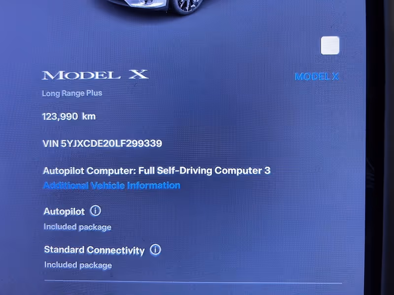 2020 Tesla Model X Long Range