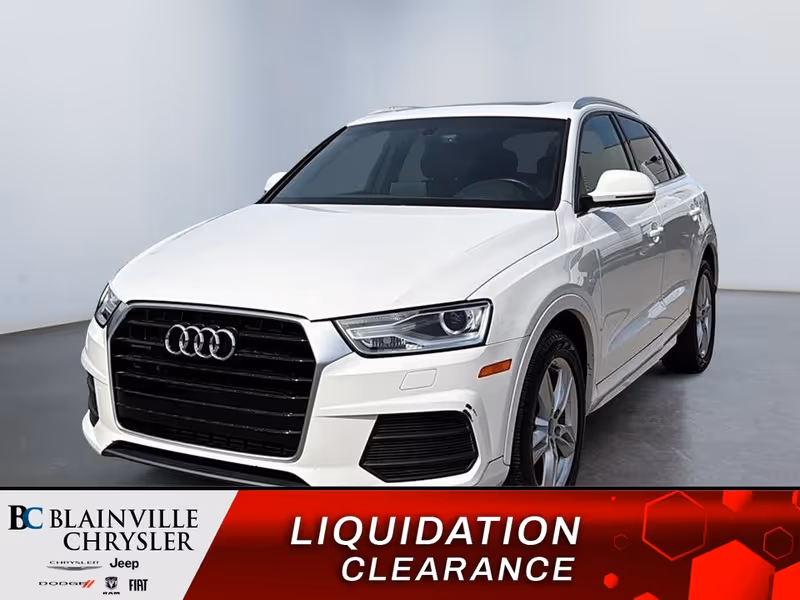 2016 Audi Q3 Progressiv