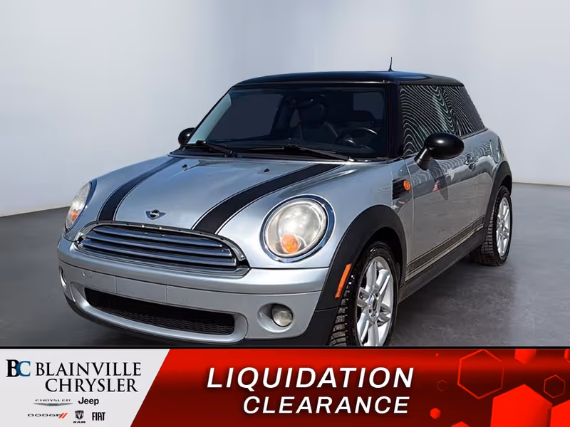 2010 MINI Cooper Hardtop 2dr Cpe