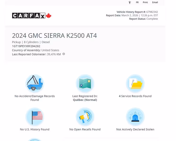 2024 GMC Sierra 2500HD AT4