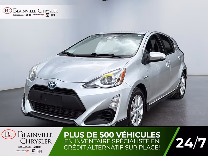 2017 Toyota Prius c Technology