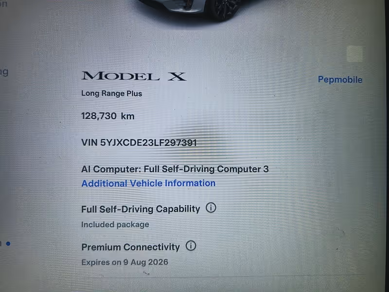 2020 Tesla Model X Long Range