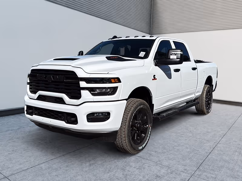 2027 Ram 2500 Black Express
